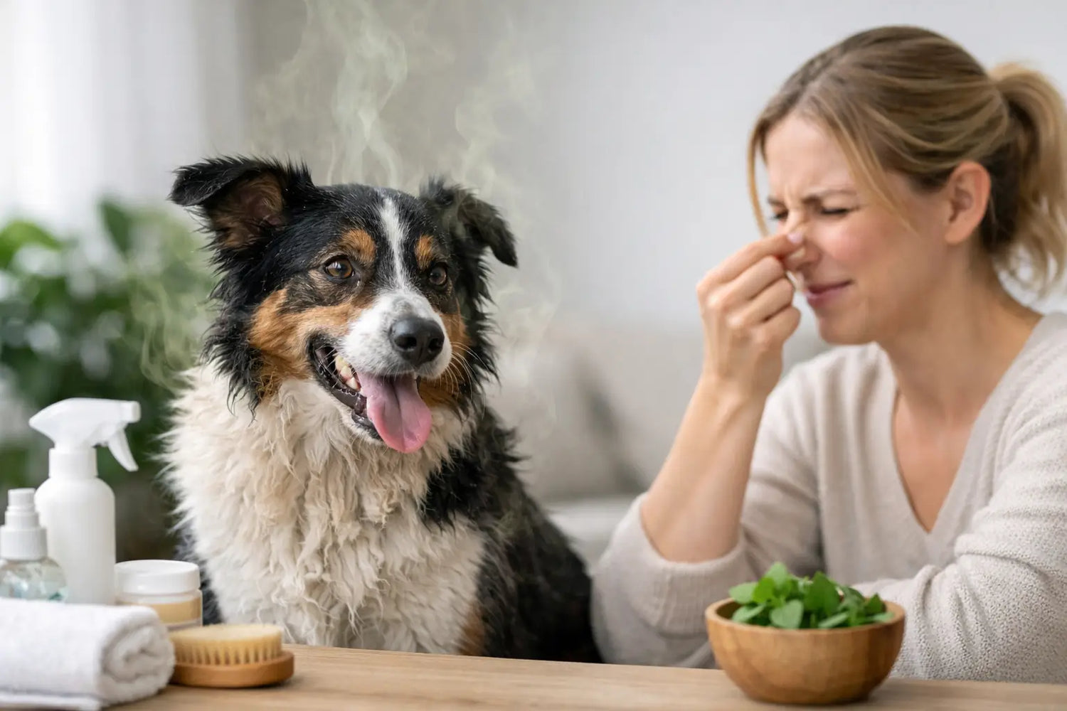 Cane con cattivo odore: rimedi che funzionano