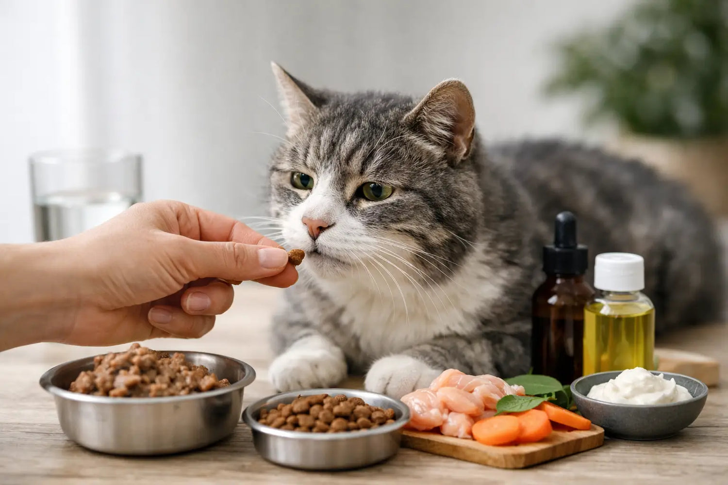 Cosa dare al gatto anziano ogni giorno