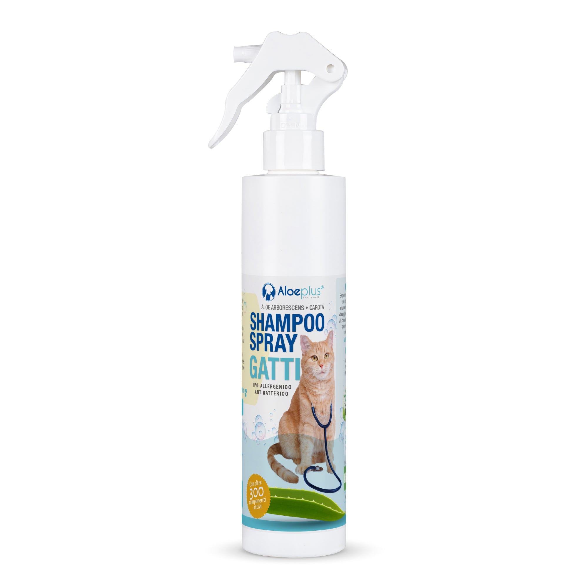 Aloeplus Shampoo spray Gatti 250 ml