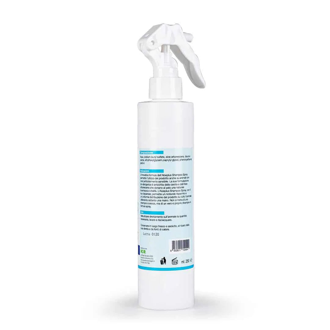 Aloeplus Shampoo spray Cani 250 ml