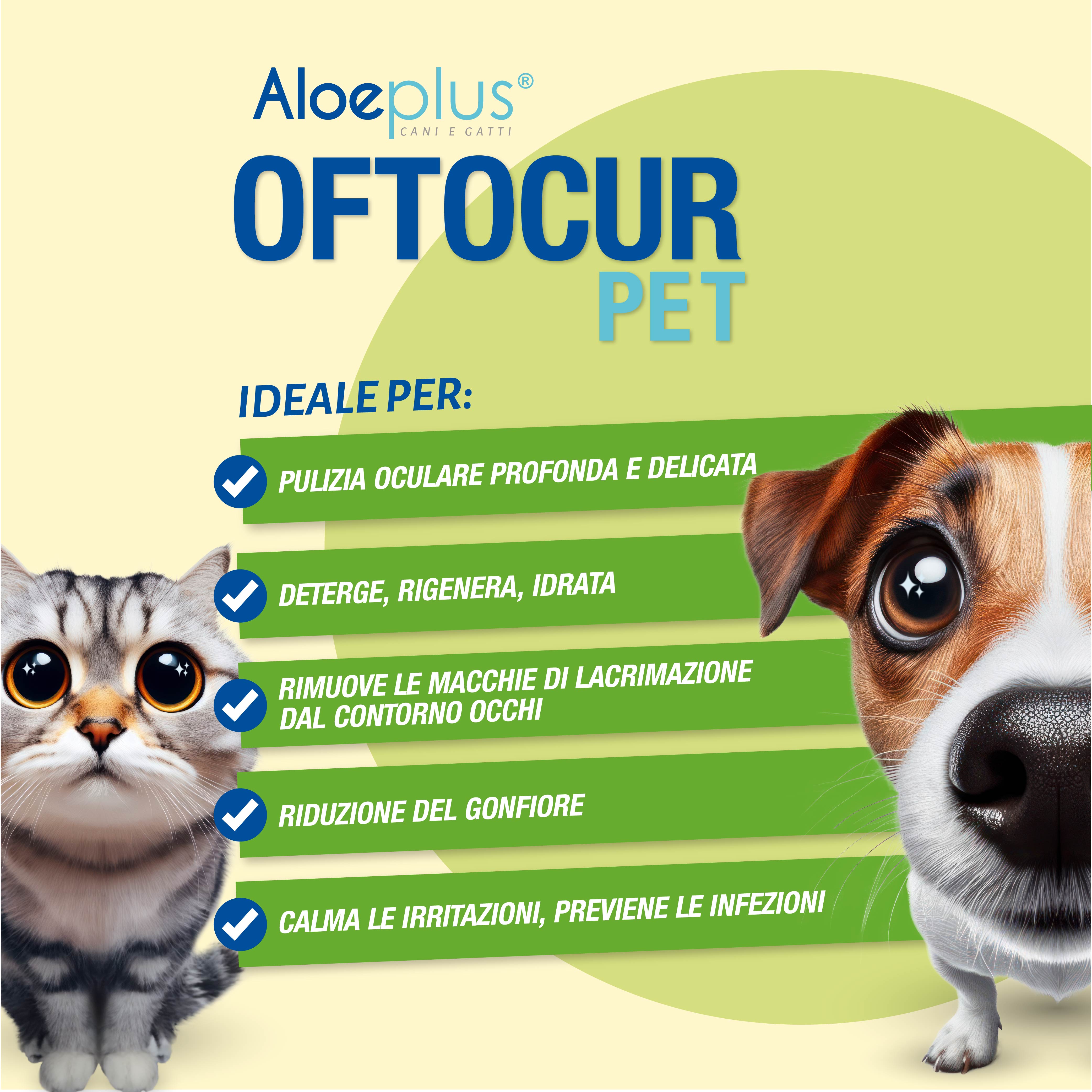 Oftocur Pet - Detergente oculare risolutivo
