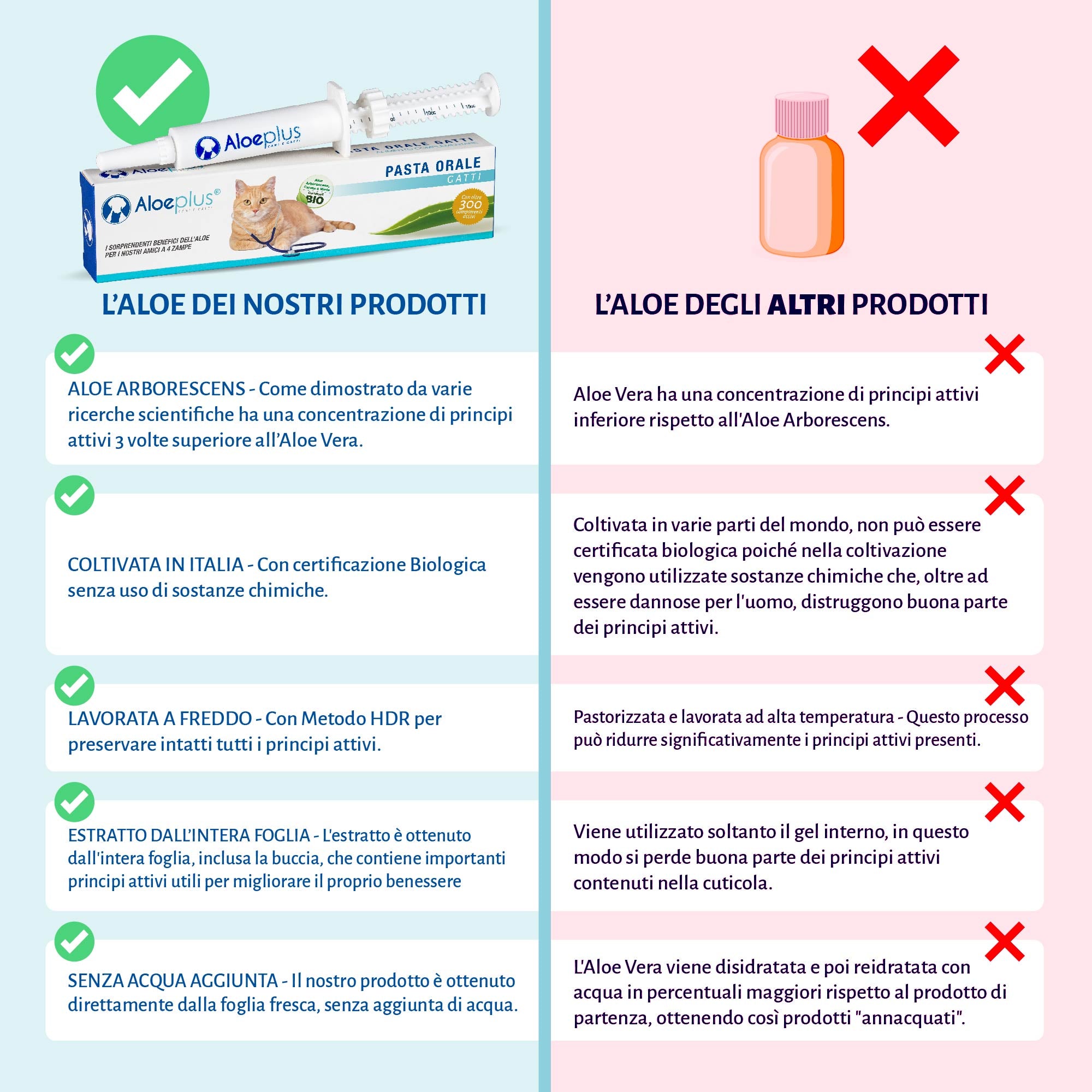 Aloeplus Pasta orale Gatti