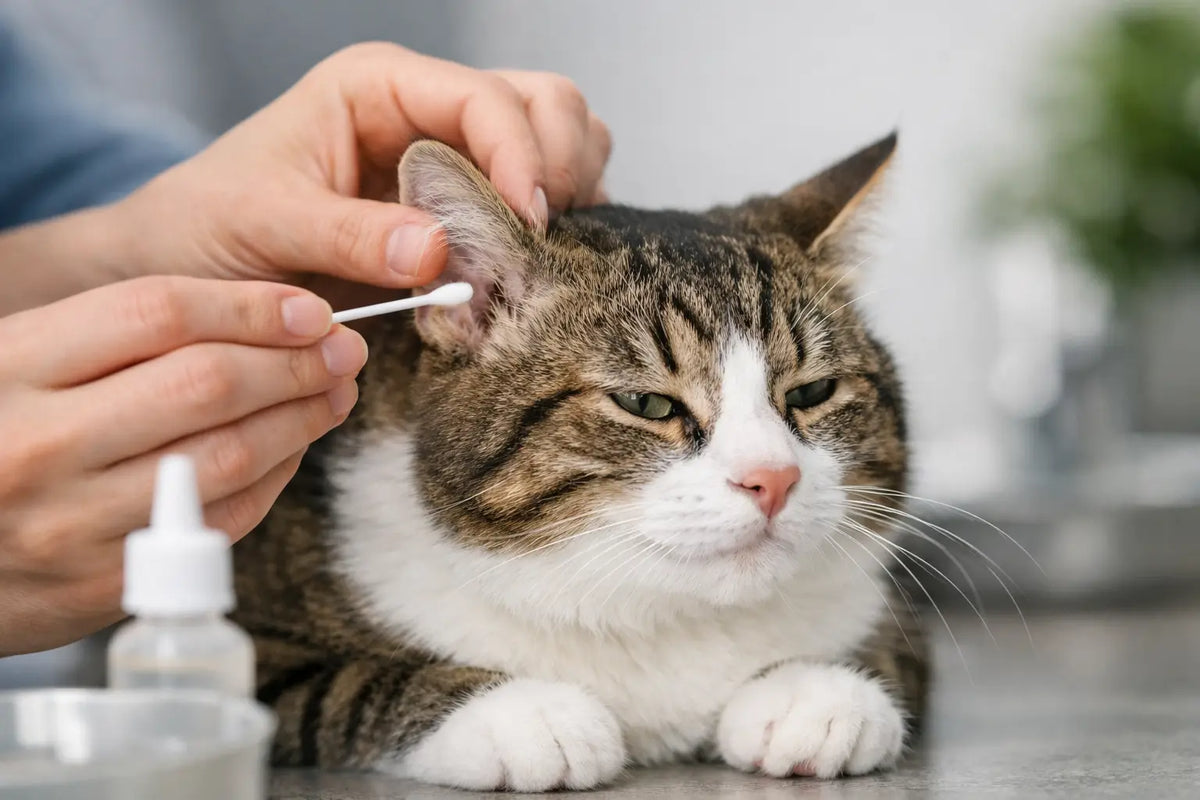 Ogni quanto pulire orecchie gatto?