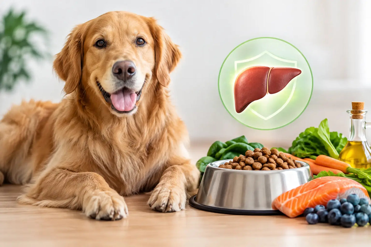 Nutrizione epatica canina per un fegato più protetto