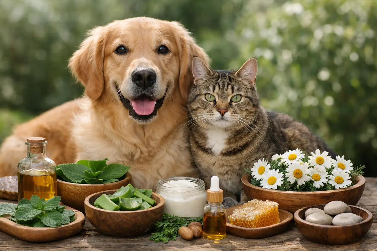 Migliori attivi naturali per cute di cani e gatti