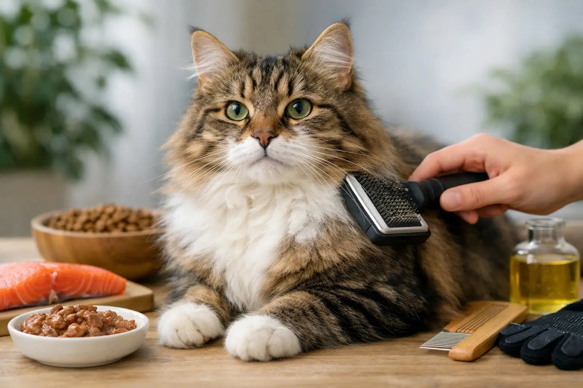 Come migliorare il pelo del gatto: 7 mosse