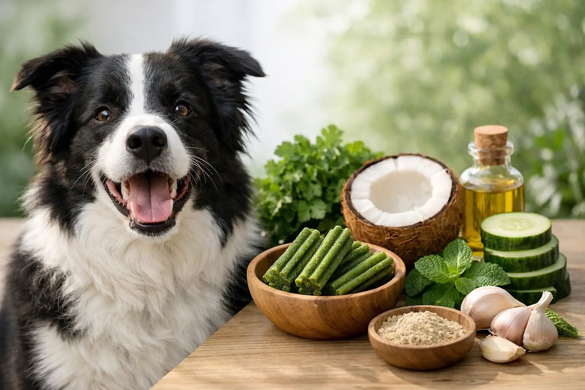 Migliori soluzioni per l'alito canino naturale
