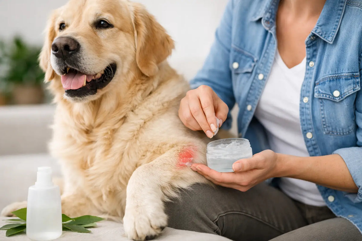 Come applicare il gel lenitivo al cane: guida pratica