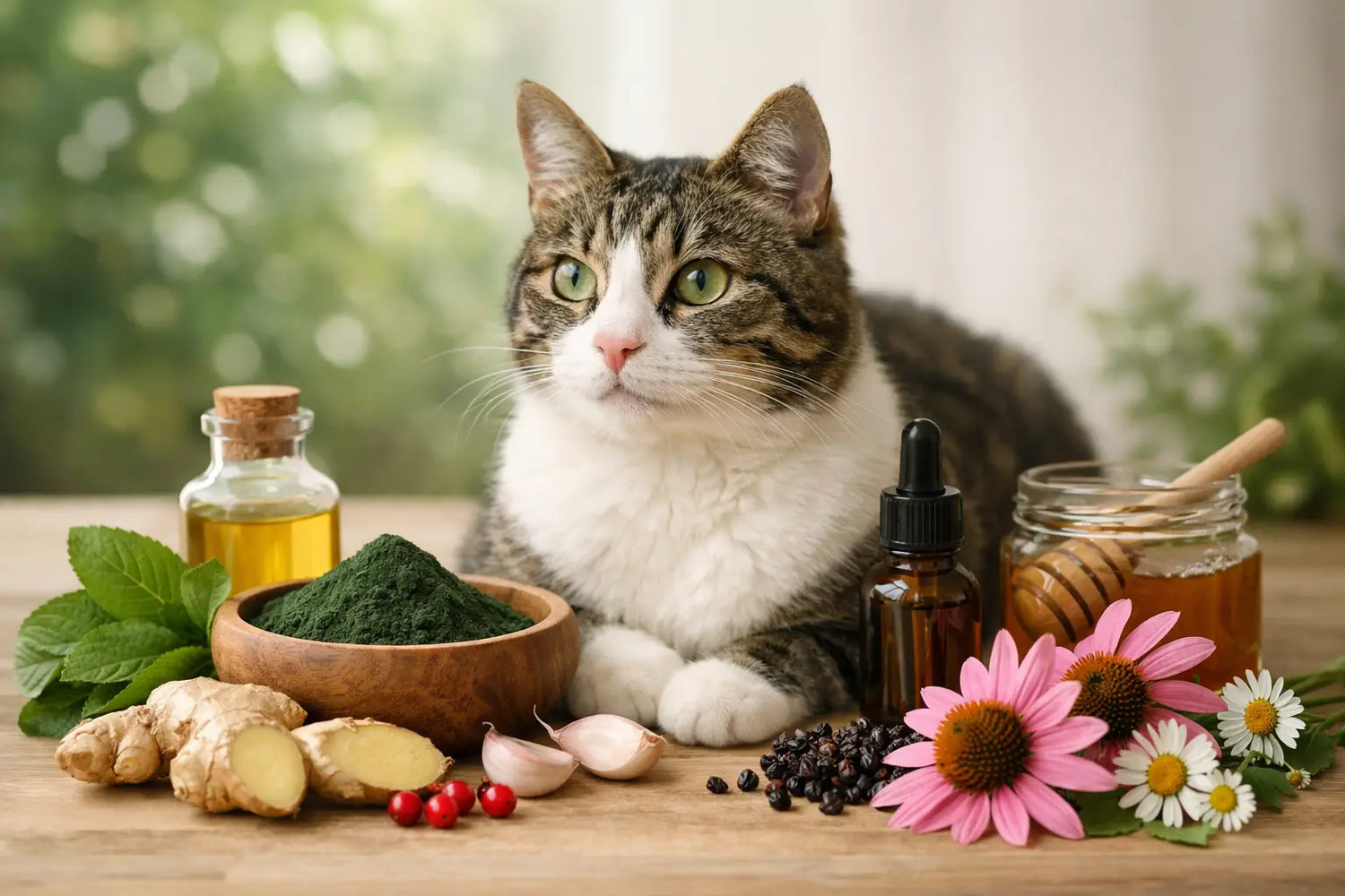 Rimedi naturali difese immunitarie gatto