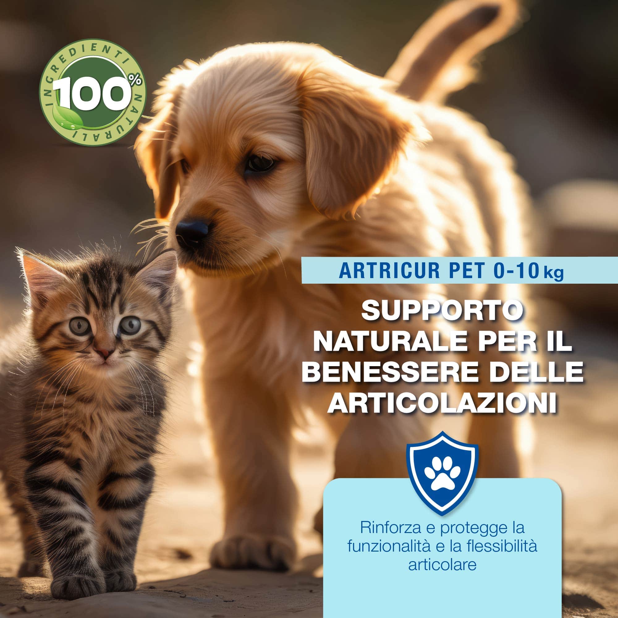Artricur Pet Cani e Gatti 0-10 kg