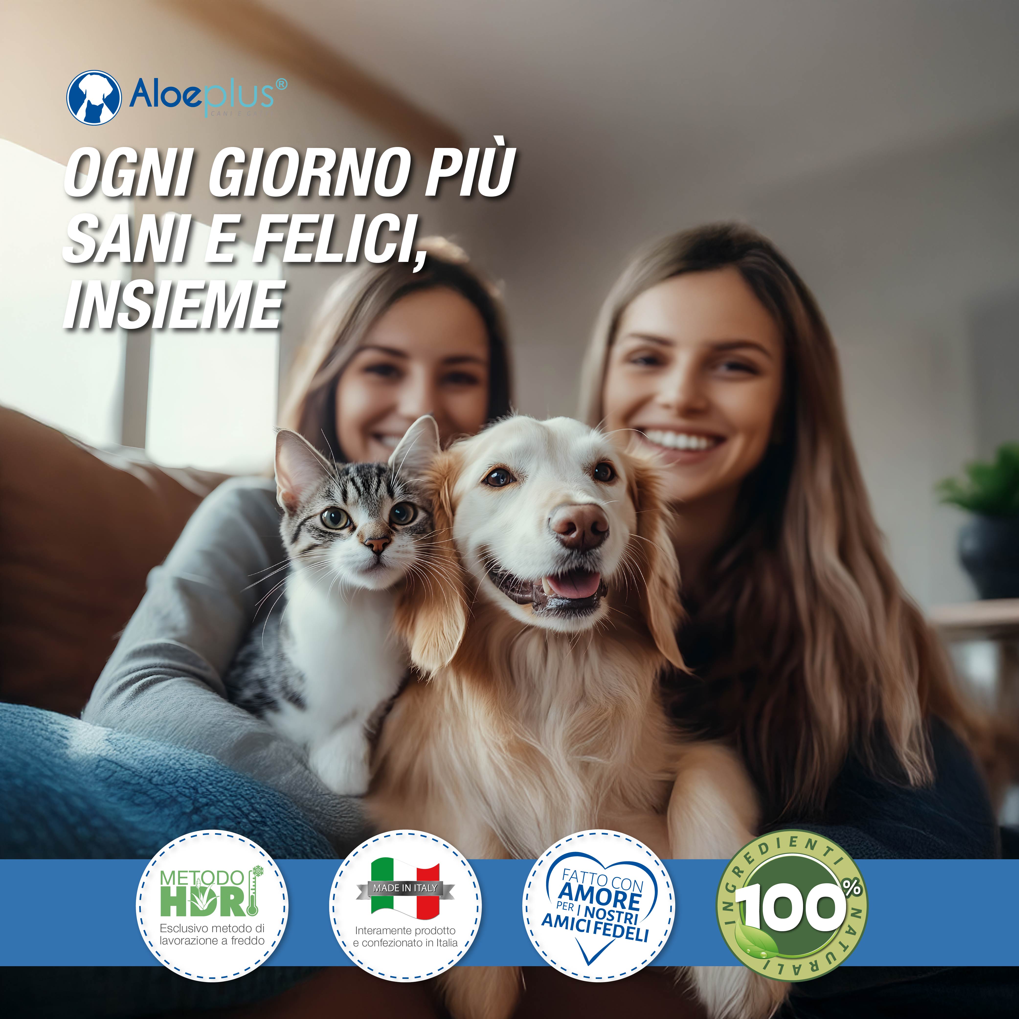 Aloeplus capsule cani e gatti 0-10 kg.