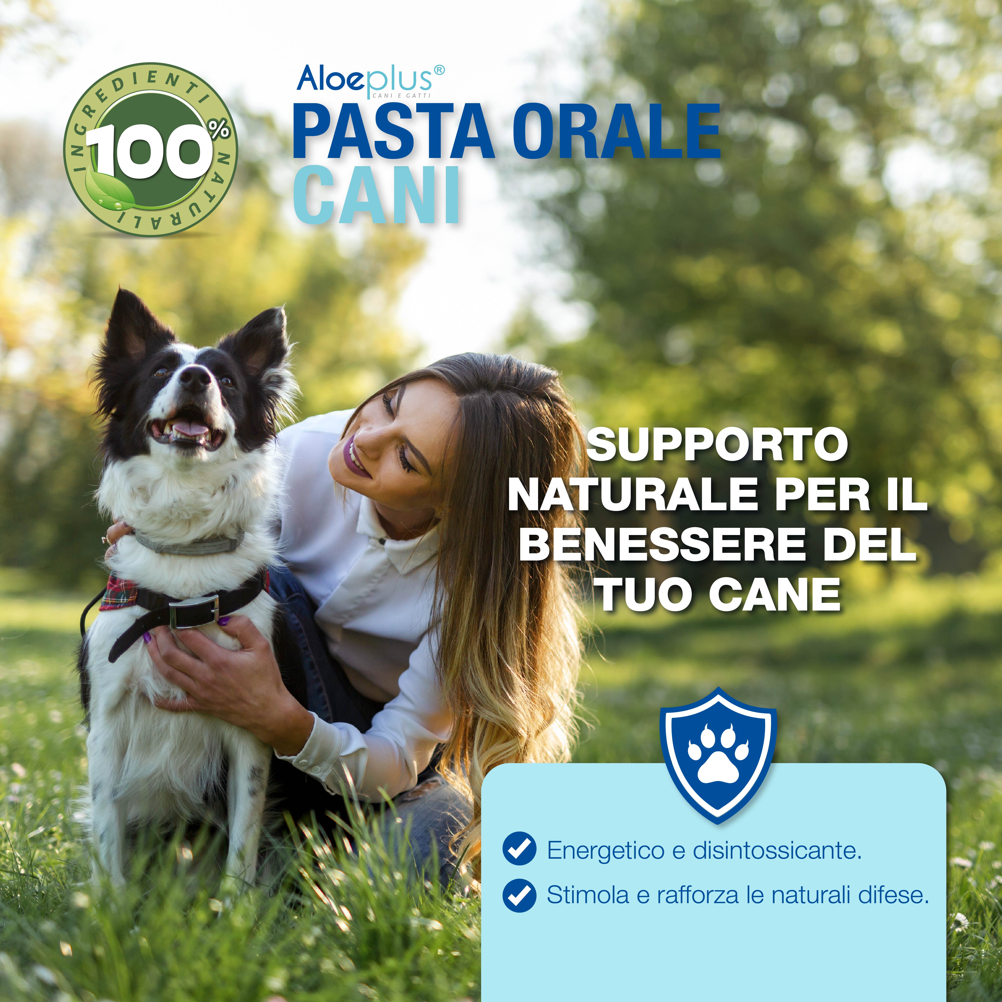 Aloeplus Pasta orale Cani 15 ml
