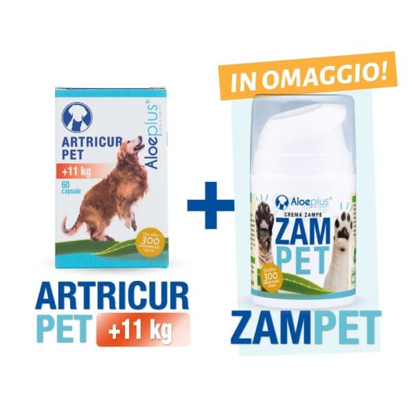 Offerta Artricur Pet +11 kg + Zampet 50 ml (in omaggio)